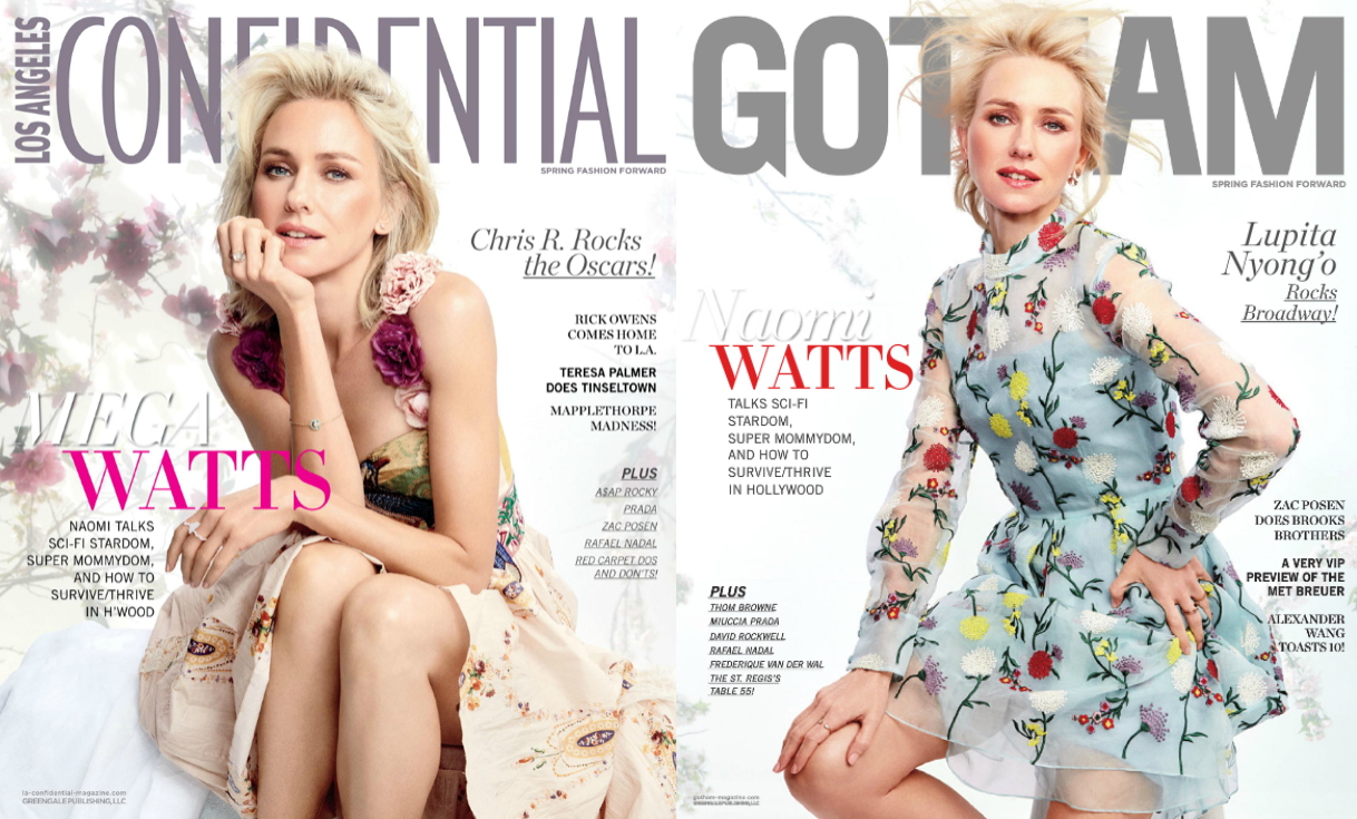 GOTHAM MAGAZINE + LOS ANGELES CONFIDENTIAL, SPRING 2016