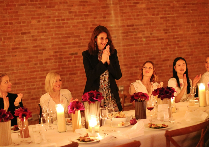 CHLOE DINNER - PURPLE PR - SOHO LOFT