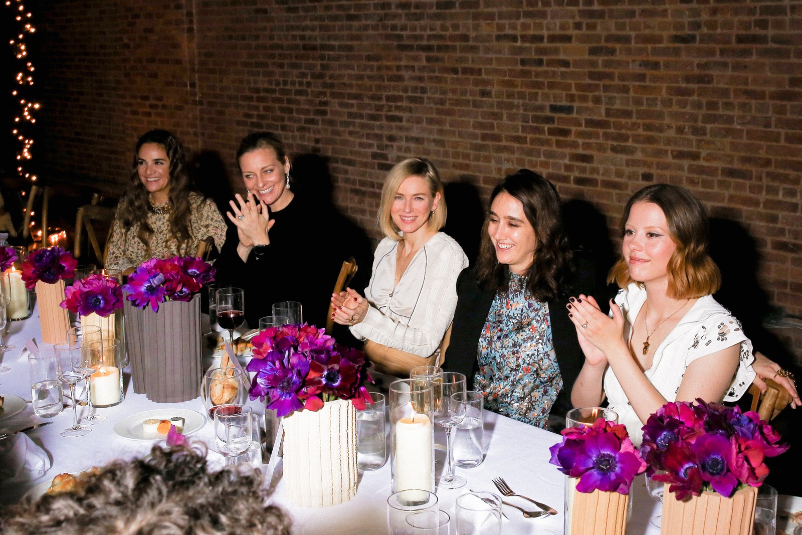 CHLOE DINNER - PURPLE PR - SOHO LOFT